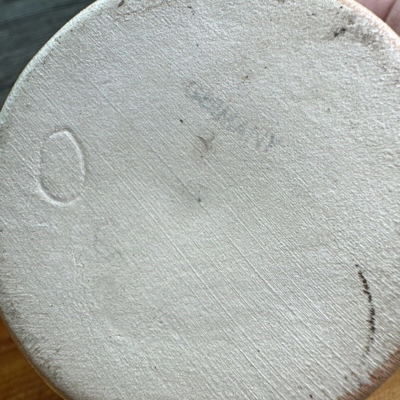 Original Vintage German Embossed Man Woman‎ Playing/Drinking Ceramic Mug - Picture 7 of 10